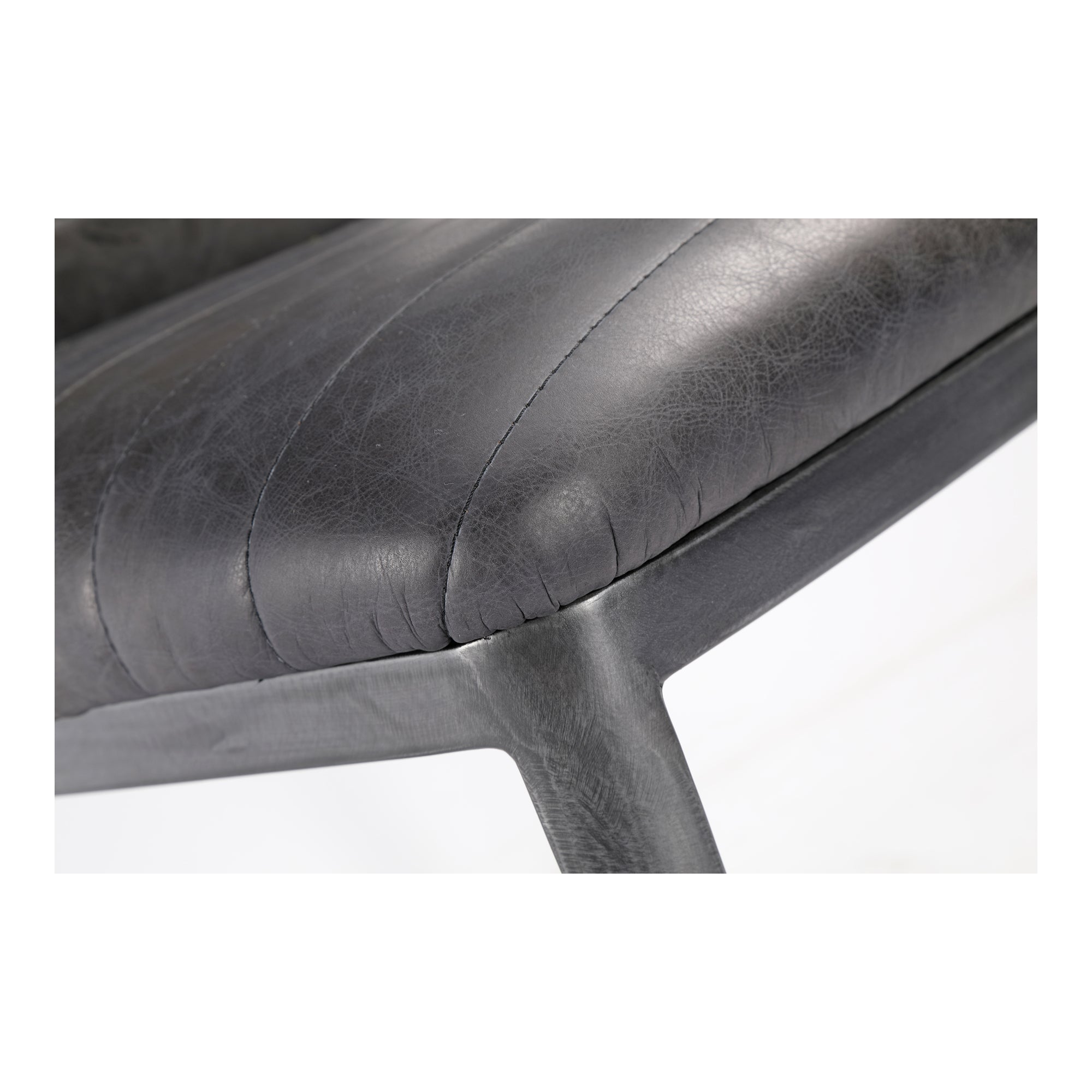 Shelton Dining Chair Nimbus Black Leather-Set Of Two