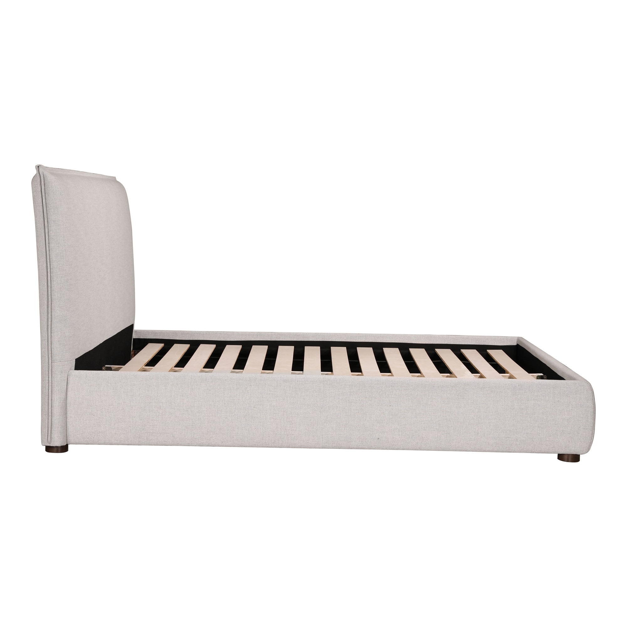 Luzon King Bed Light Grey