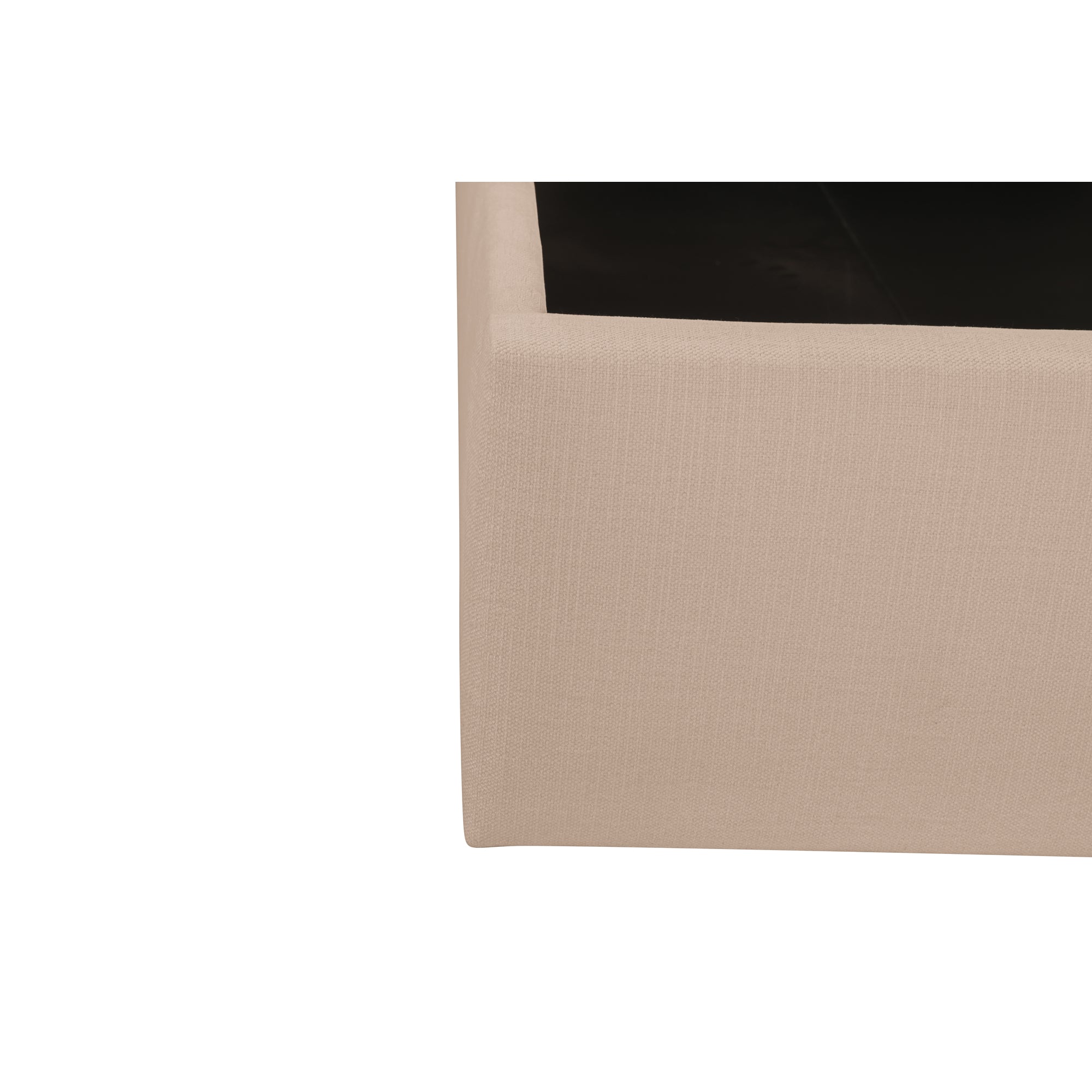 Sebastion Queen Storage Bed Cream