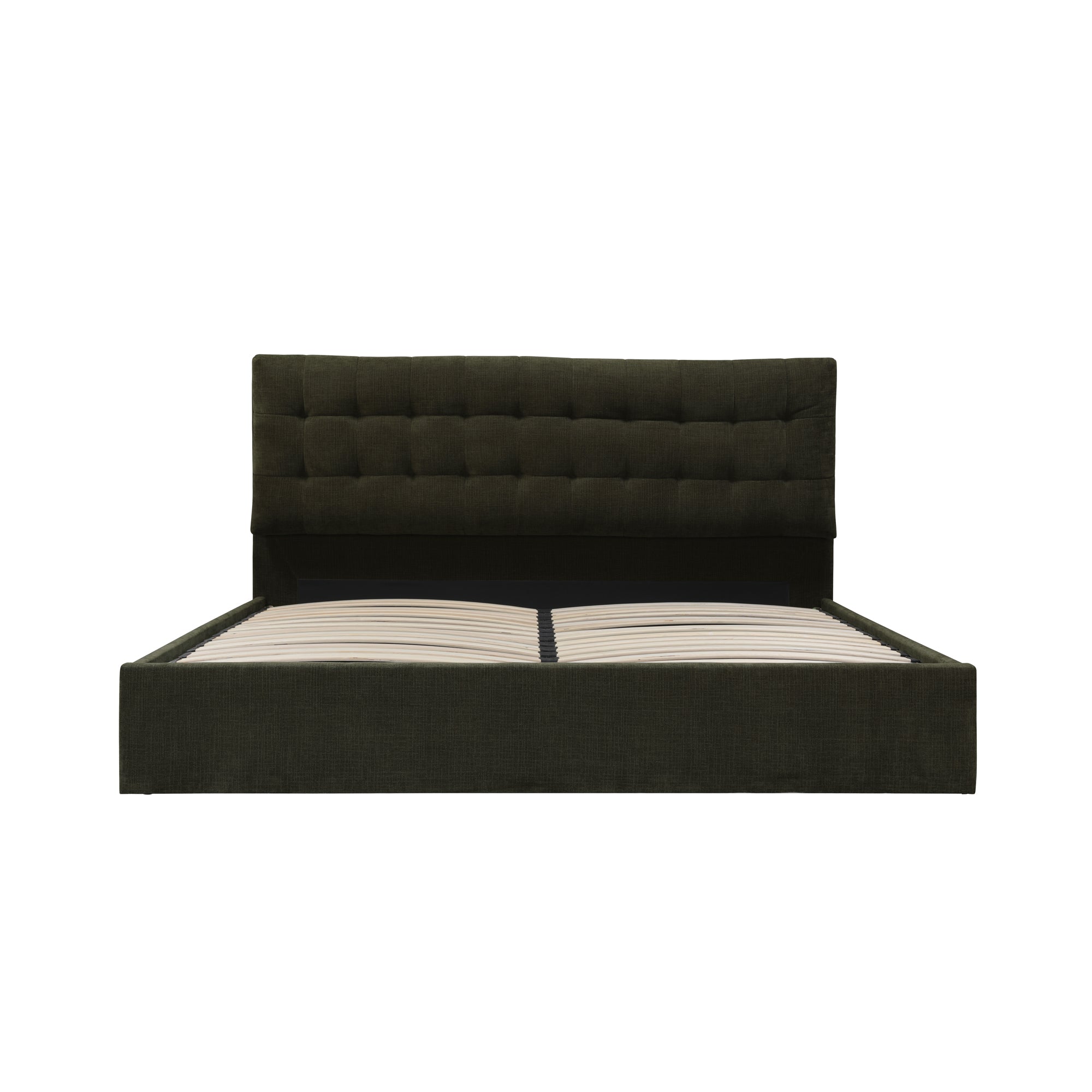 Sebastion Queen Storage Bed Green