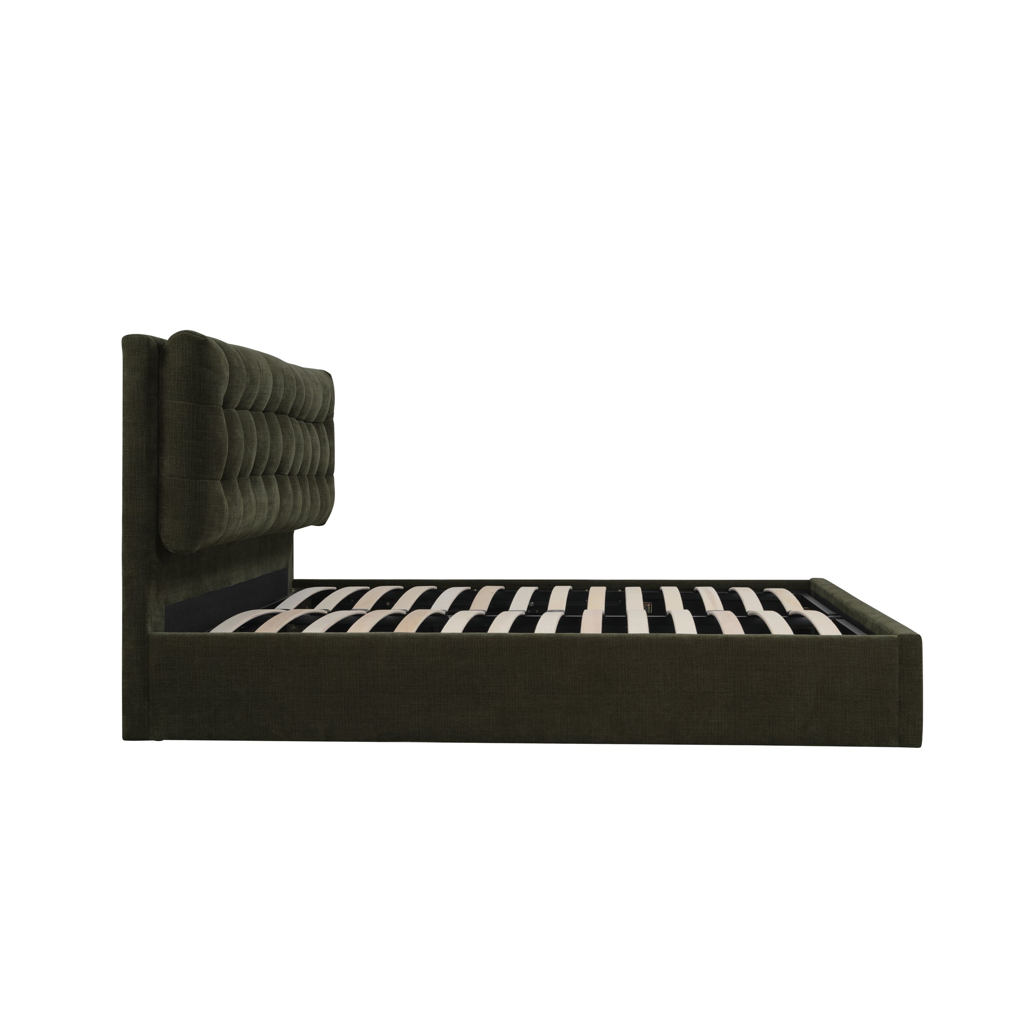 Sebastion Queen Storage Bed Green