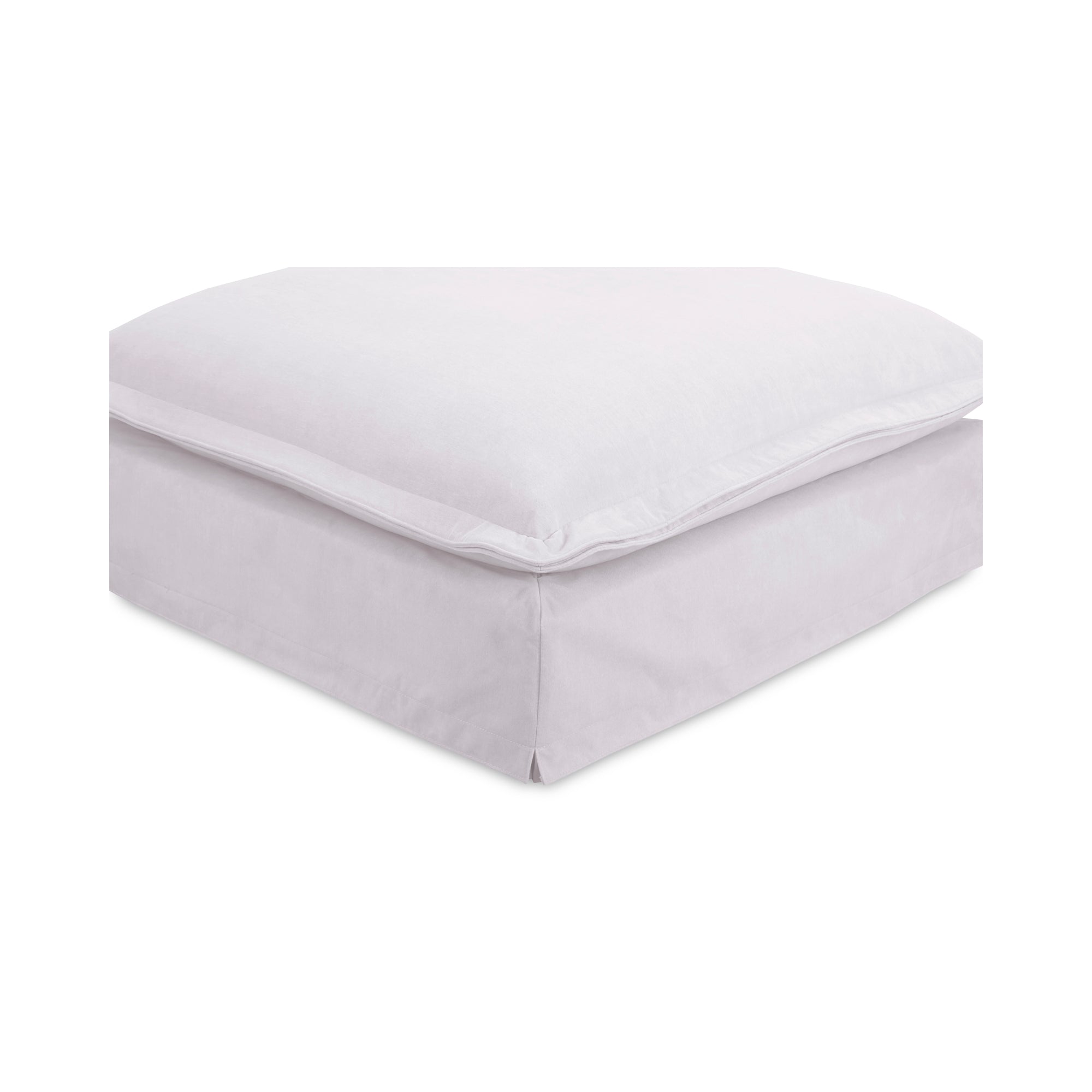 Olivia Ottoman White