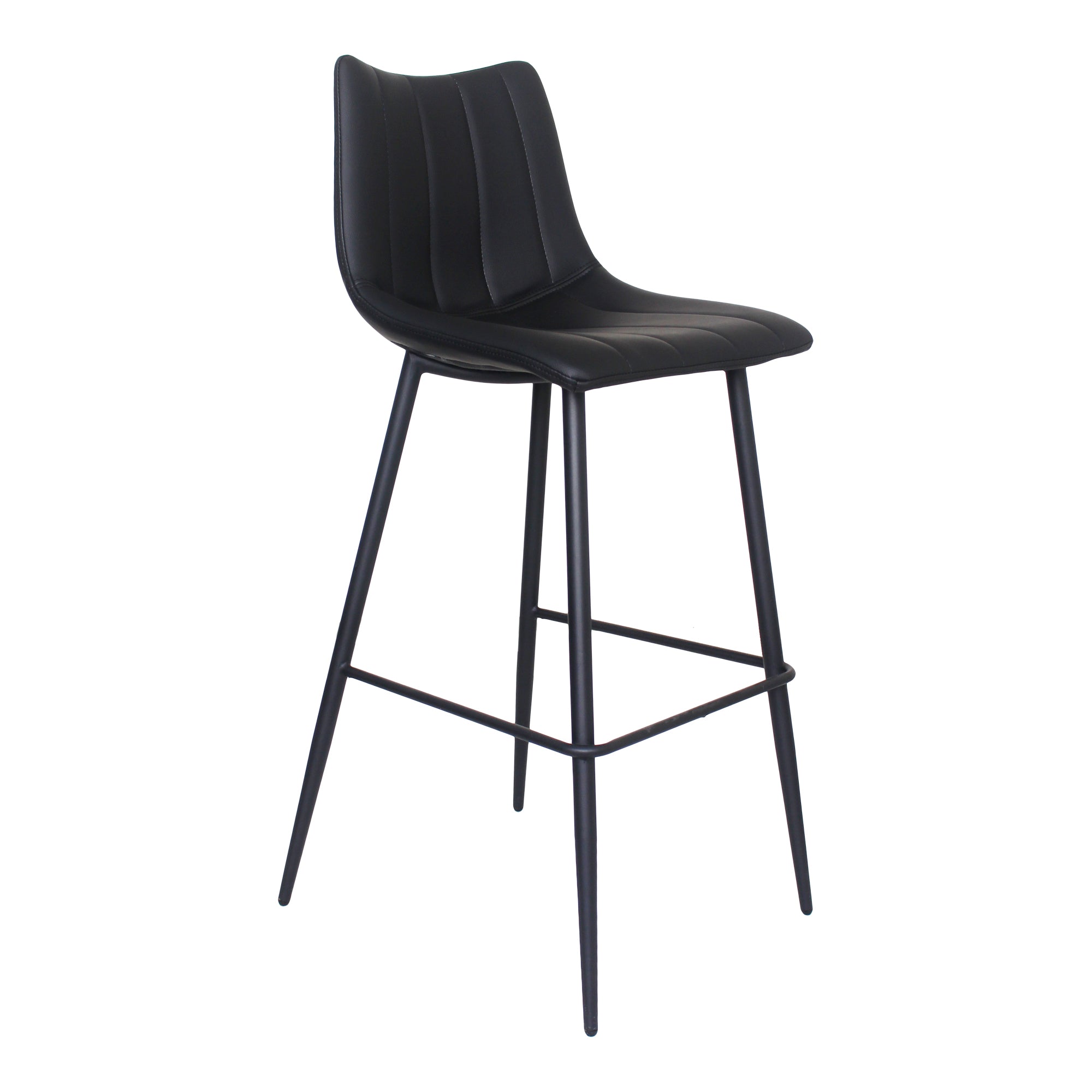 Alibi Barstool Matte Black - Set Of Two