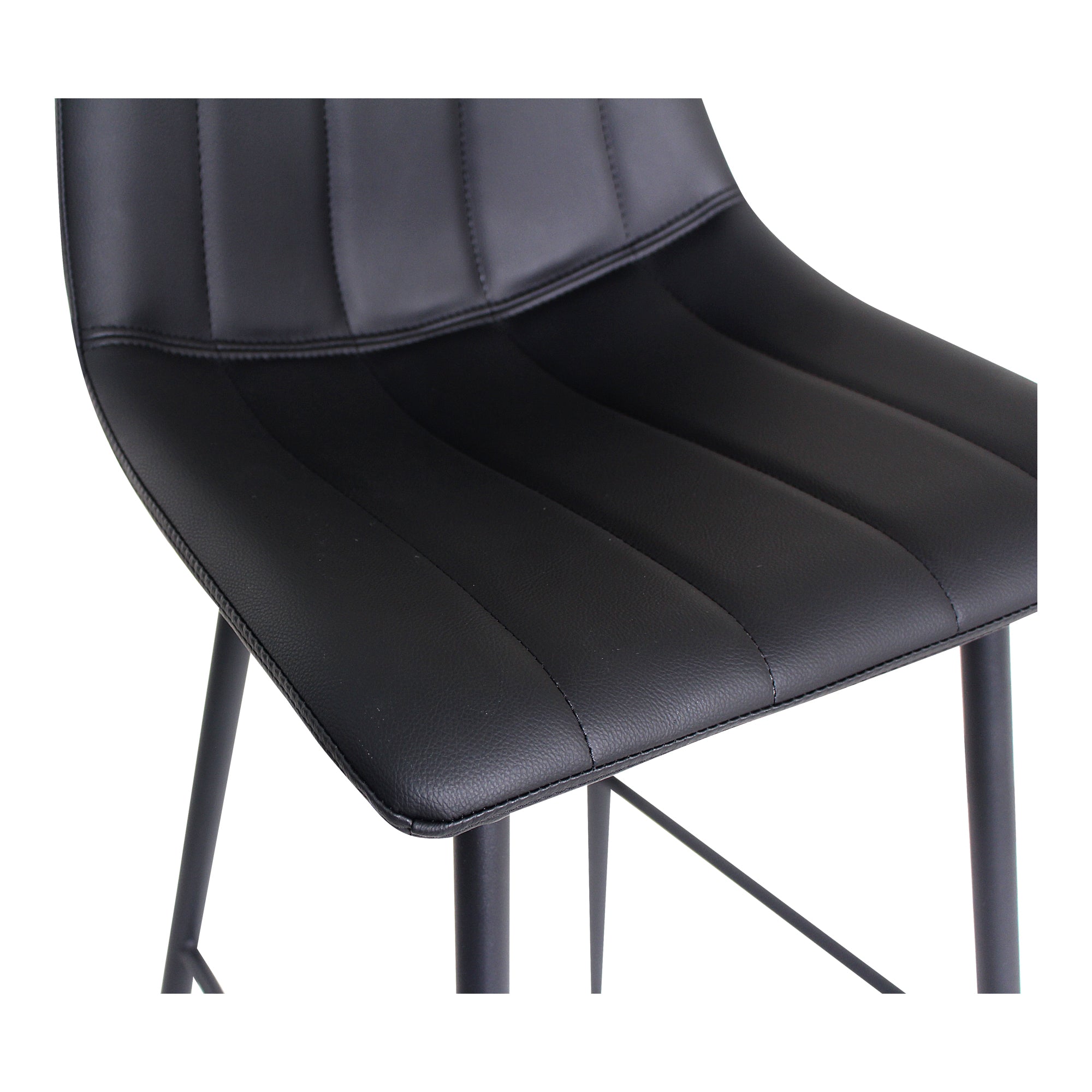 Alibi Barstool Matte Black - Set Of Two