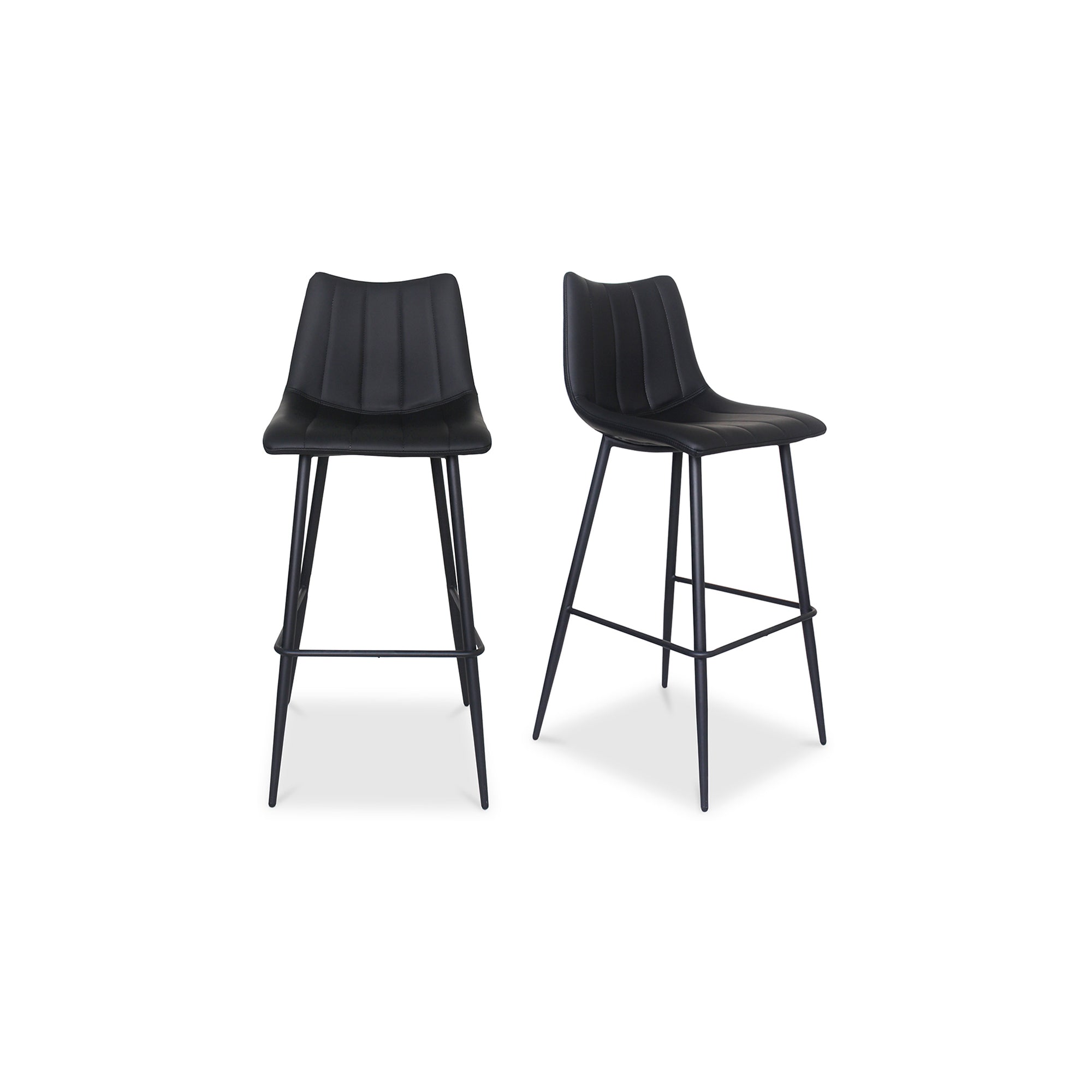 Alibi Barstool Matte Black - Set Of Two