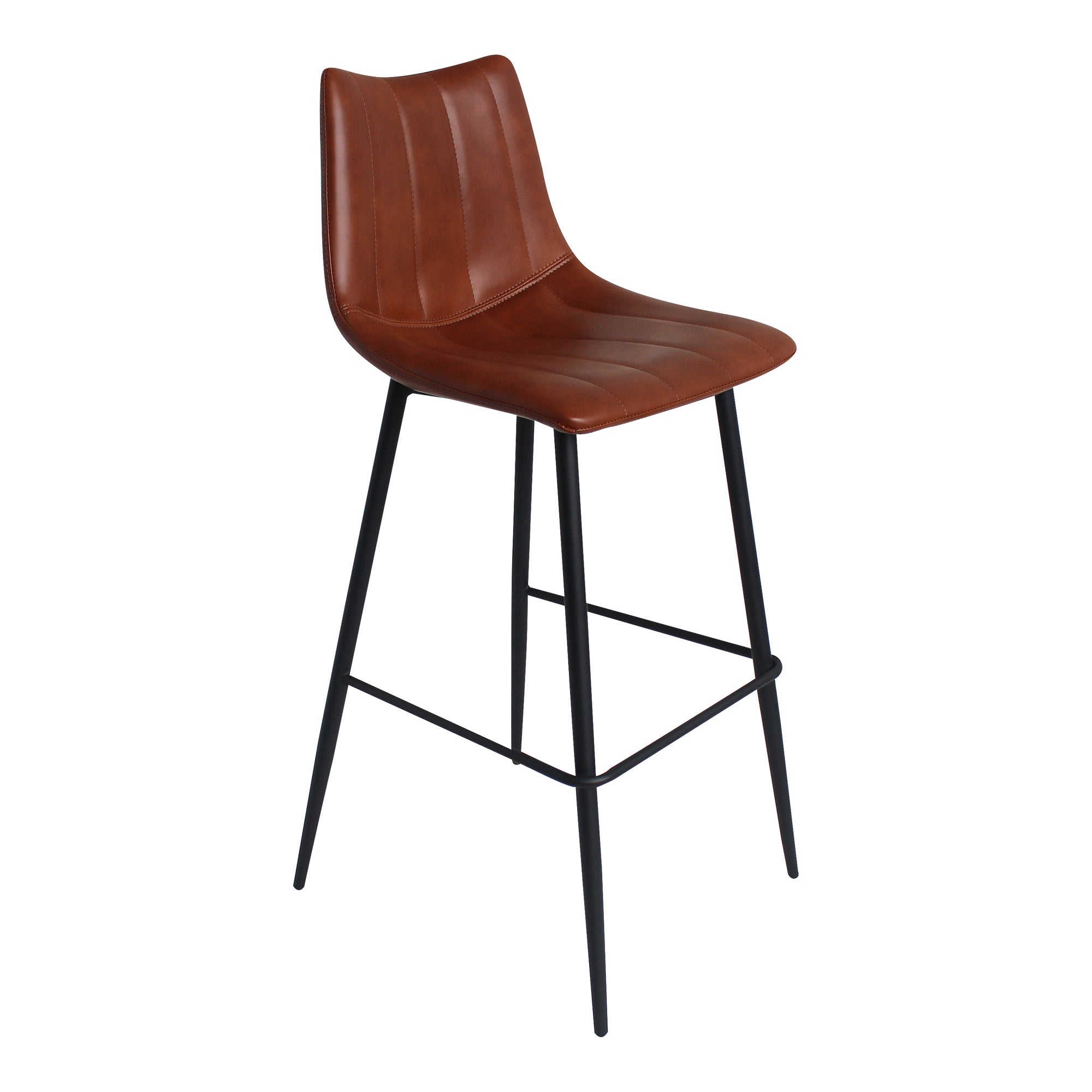 Alibi Barstool Brown - Set Of Two