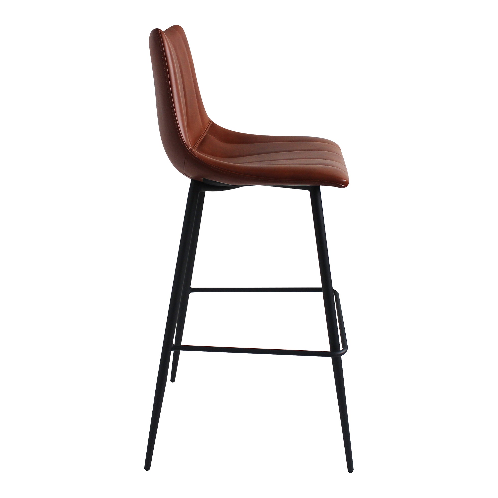 Alibi Barstool Brown - Set Of Two