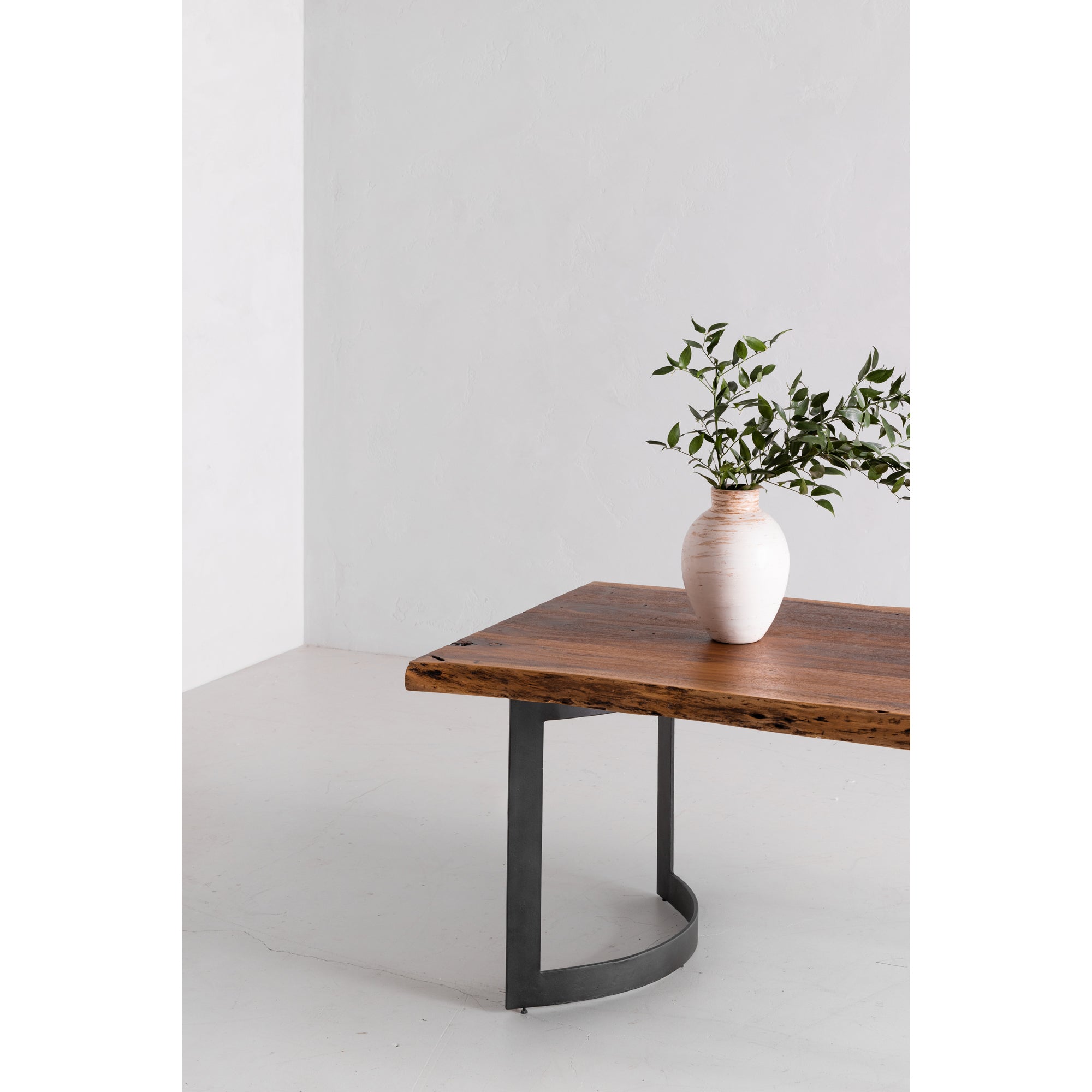 Bent Small Dining Table Brown