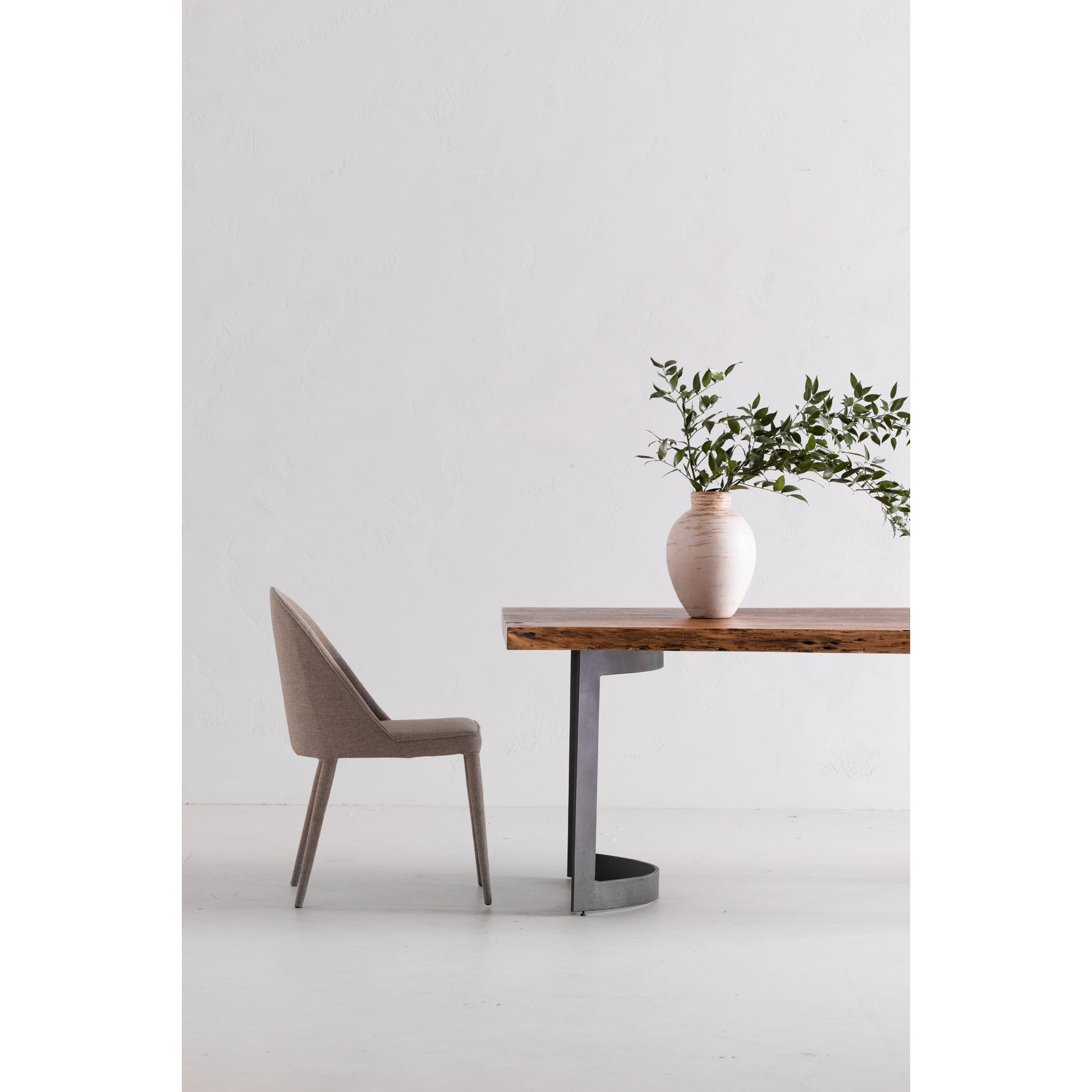 Bent Small Dining Table Brown