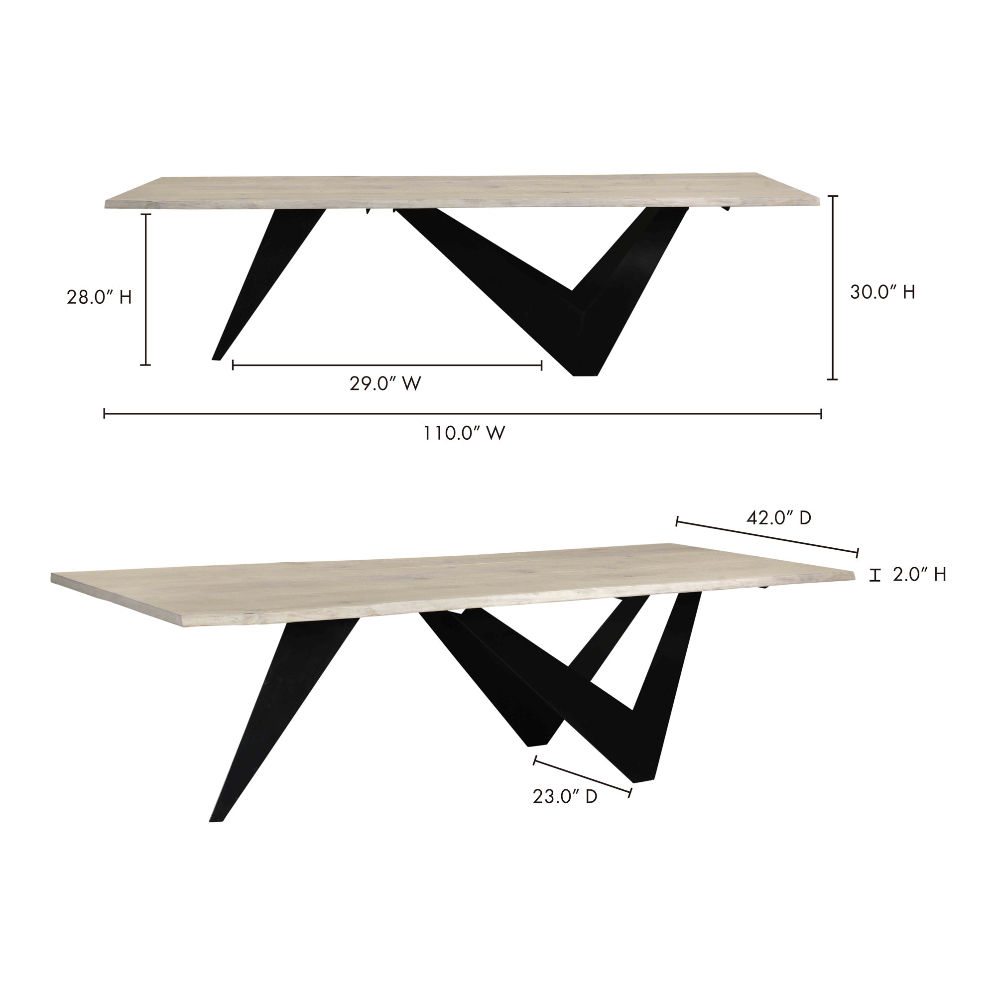 Bird Dining Table Large