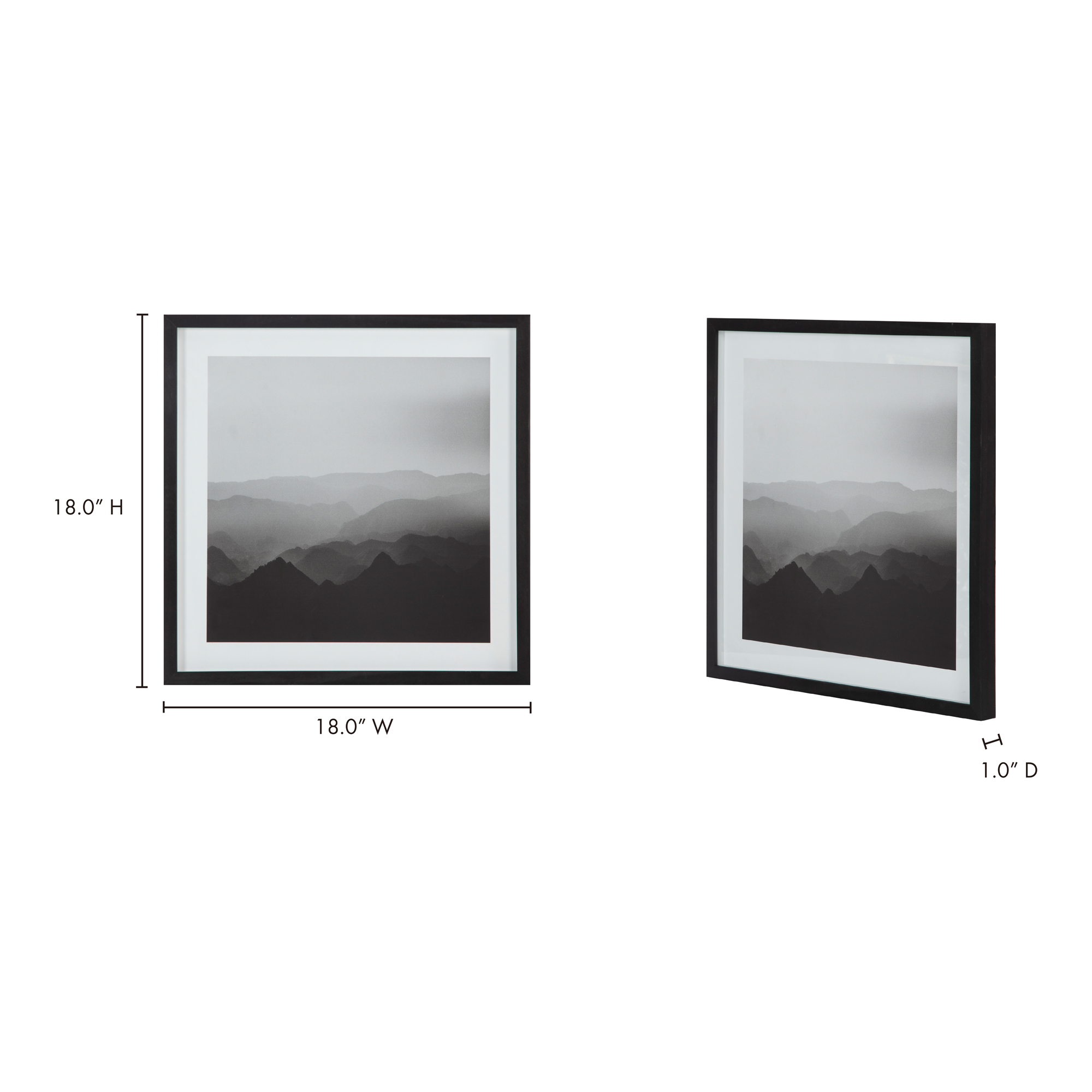 Highest Peak Framed Print