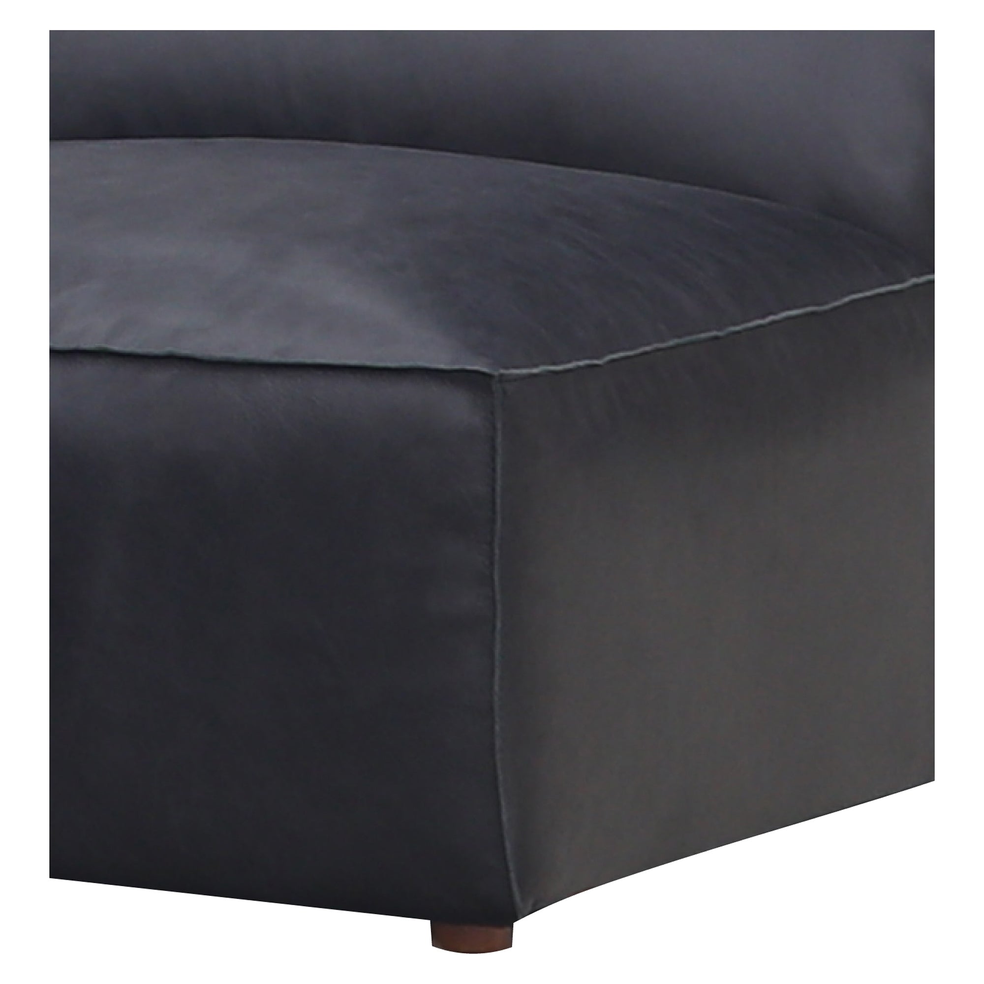 Form Slipper Chair Vantage Black Leather