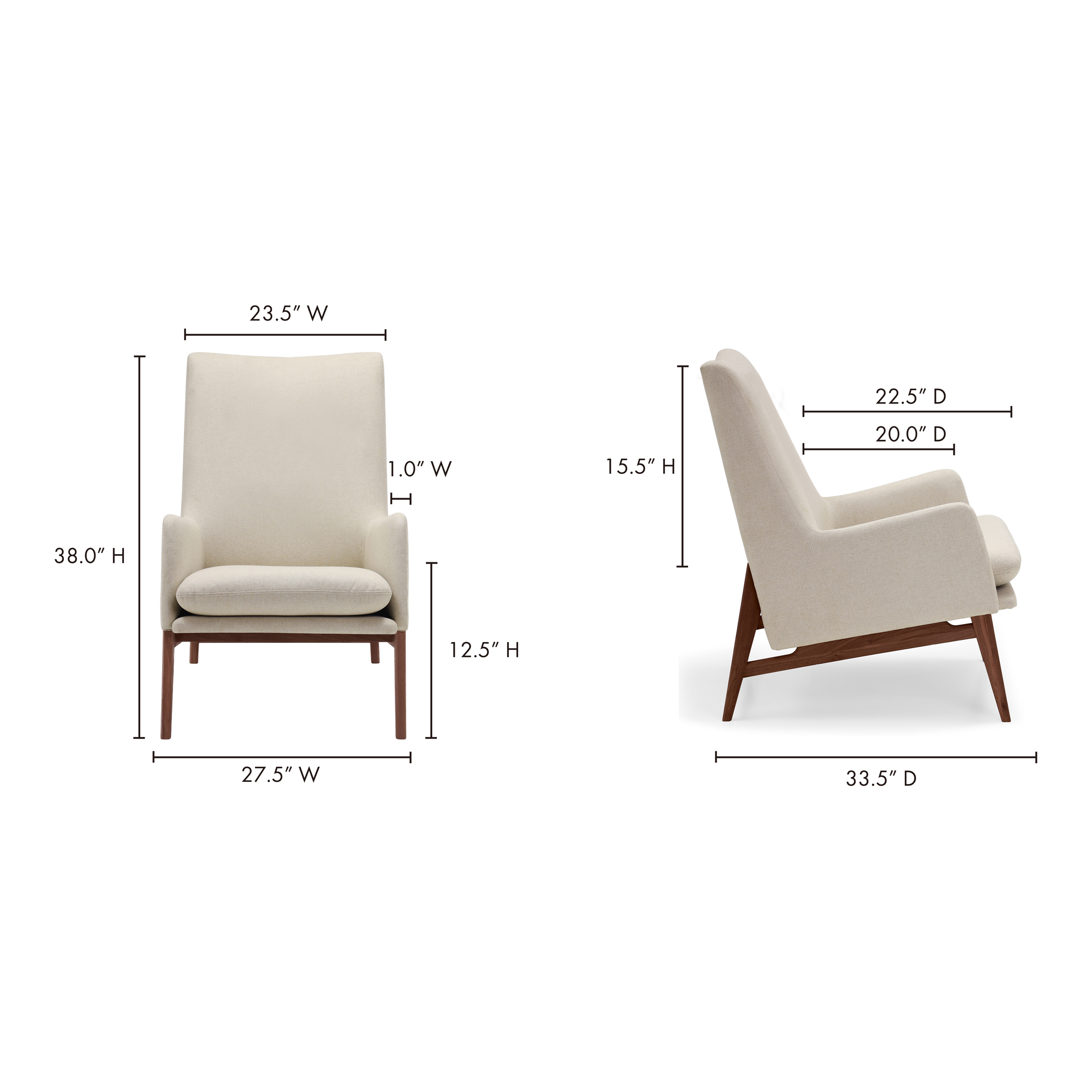 Asta Armchair Beige