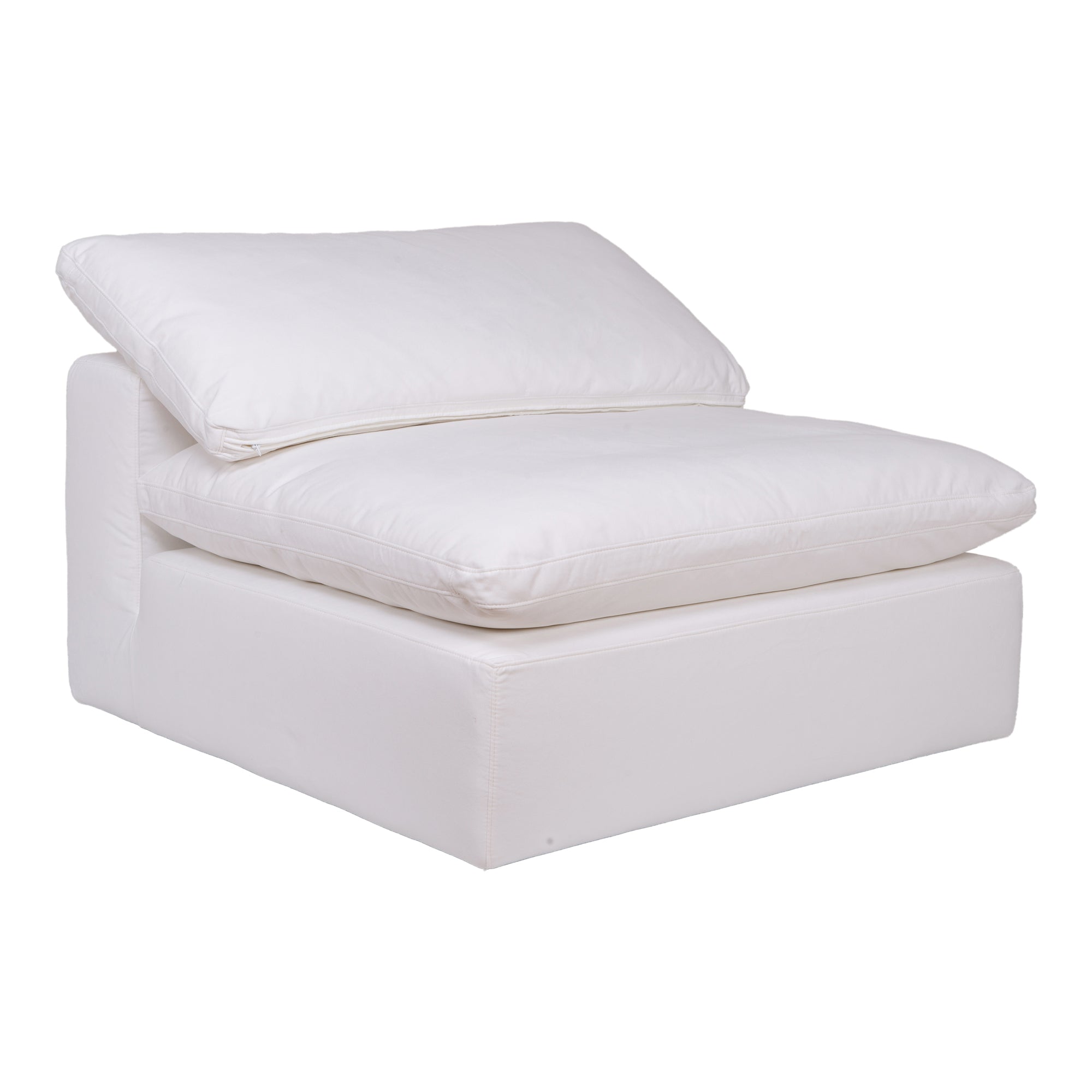 Clay Slipper Chair Cream White