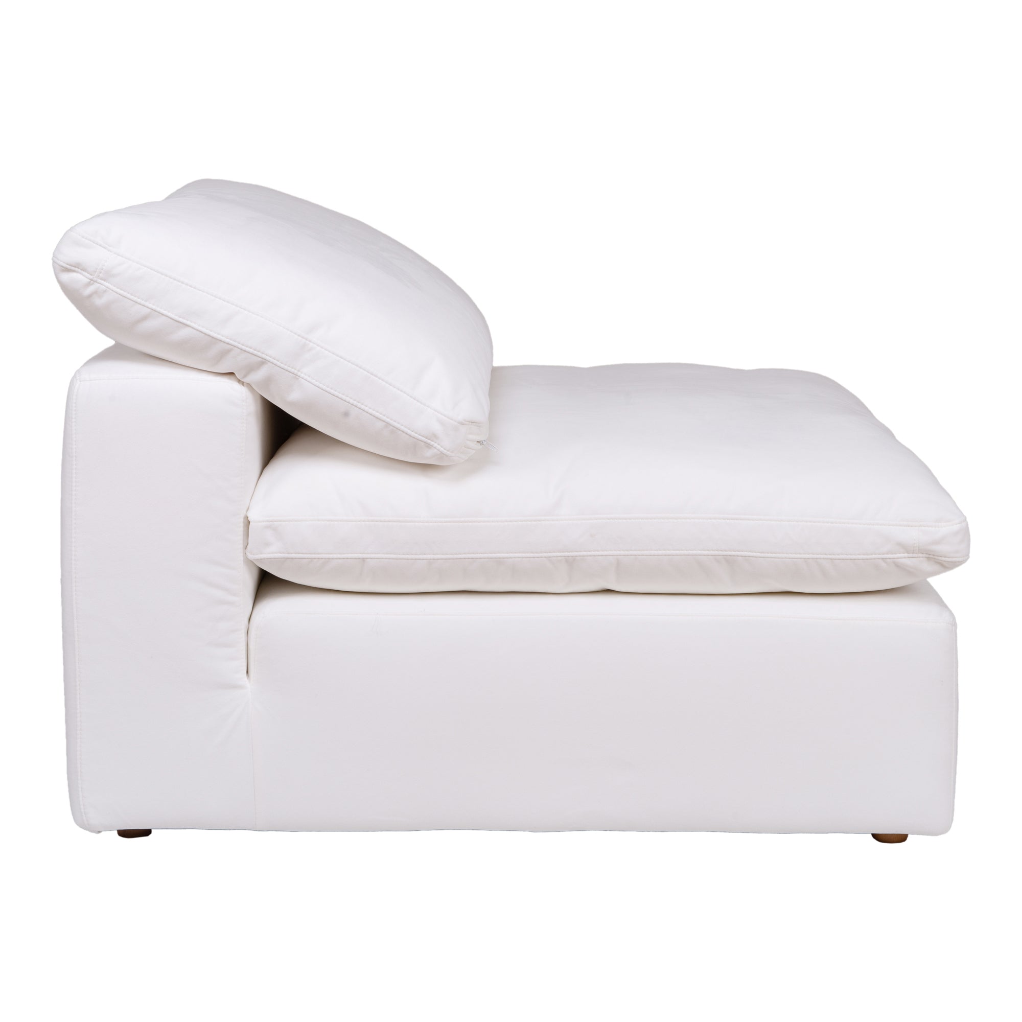 Clay Slipper Chair Cream White