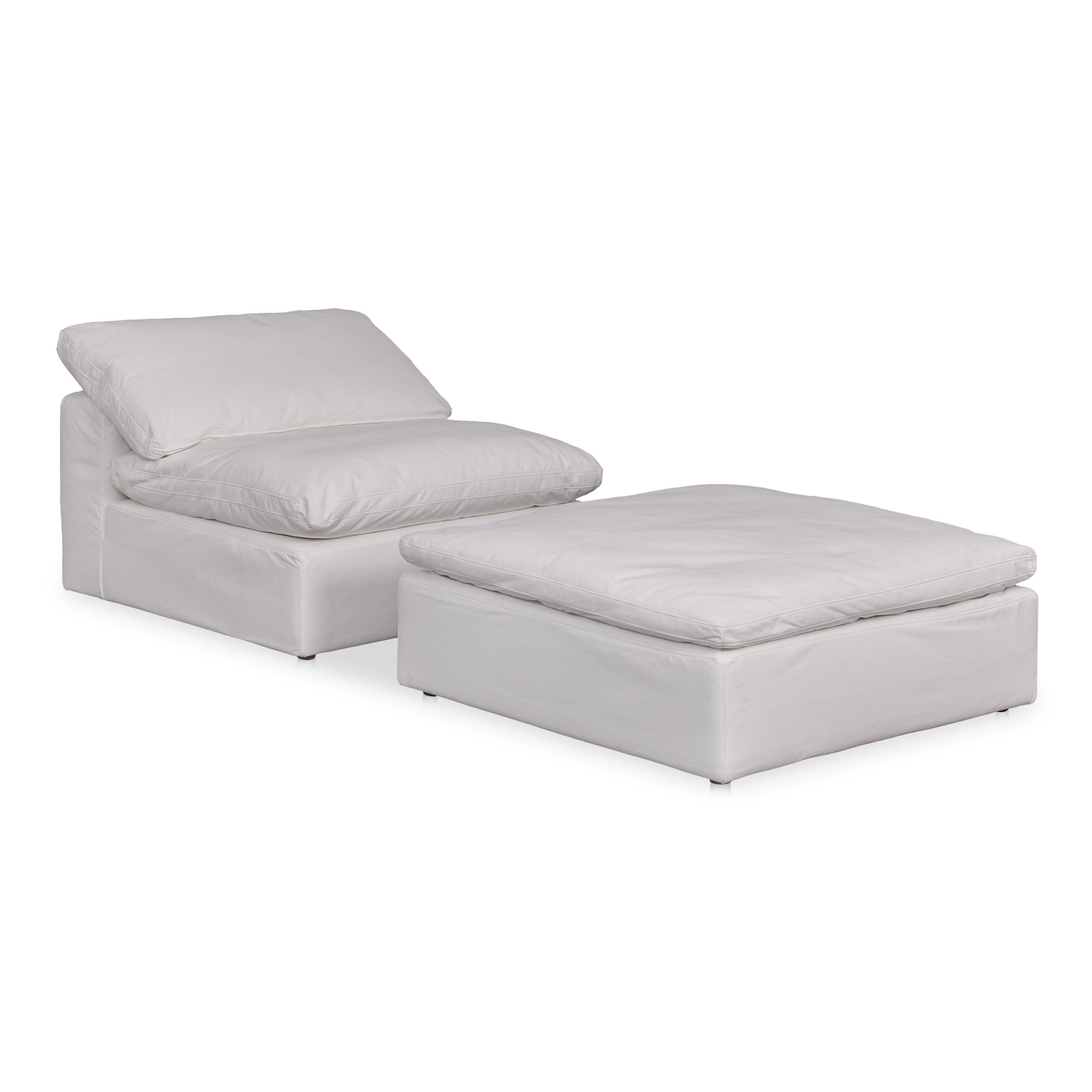 Clay Slipper Chair Cream White