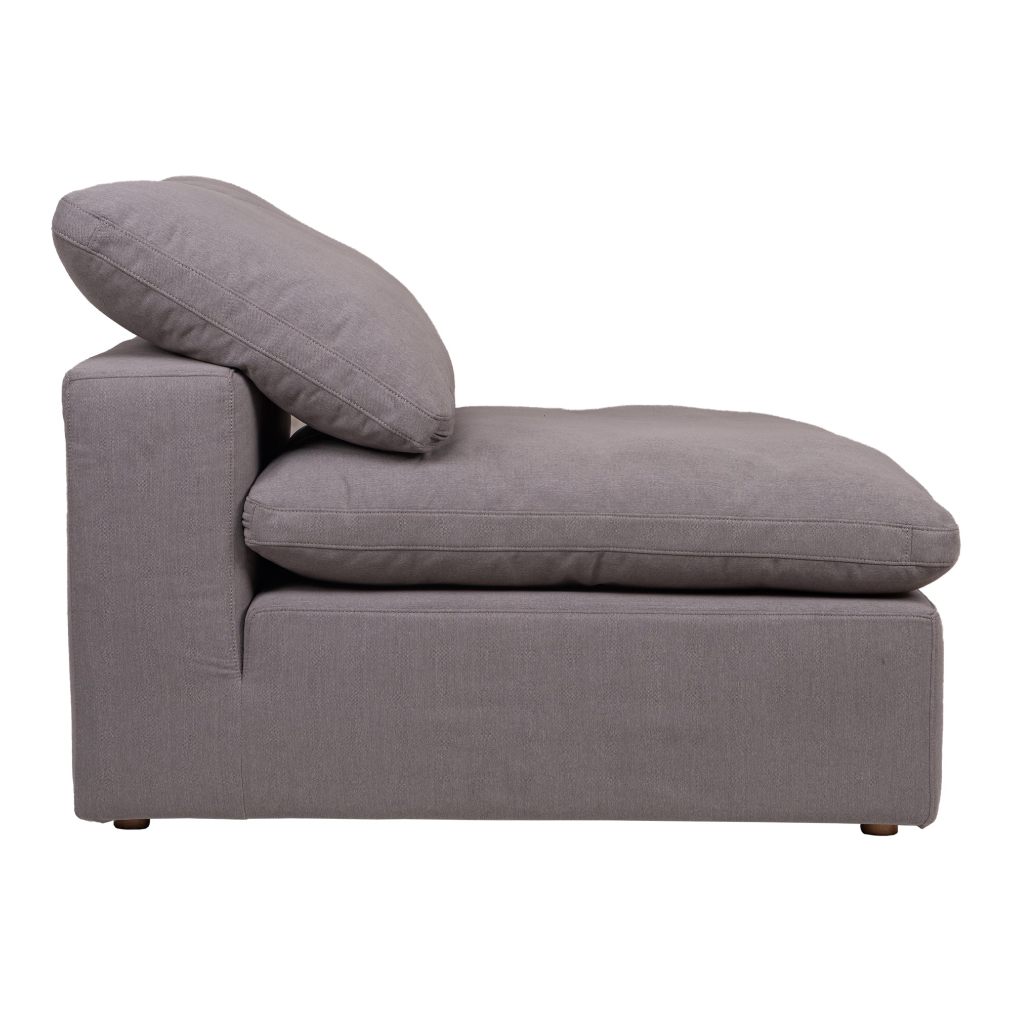 Clay Slipper Chair Light Grey