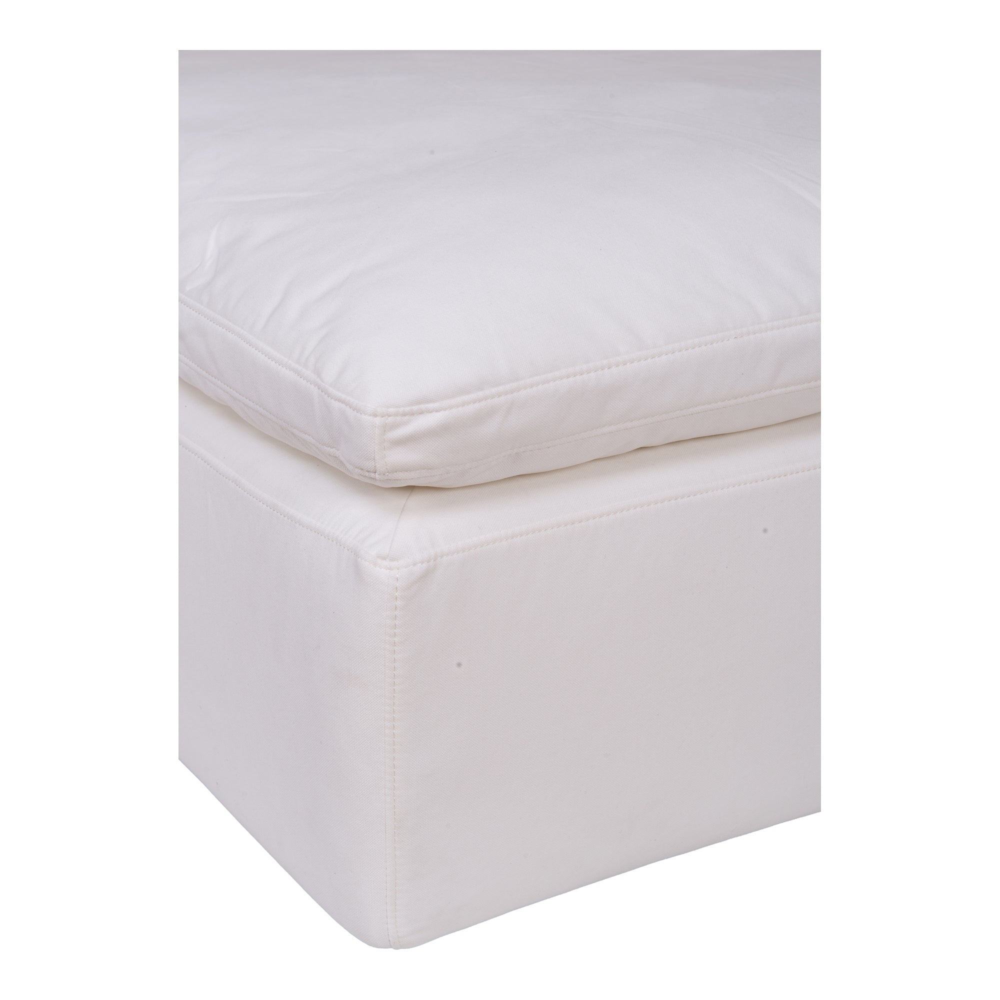 Clay Ottoman Cream White