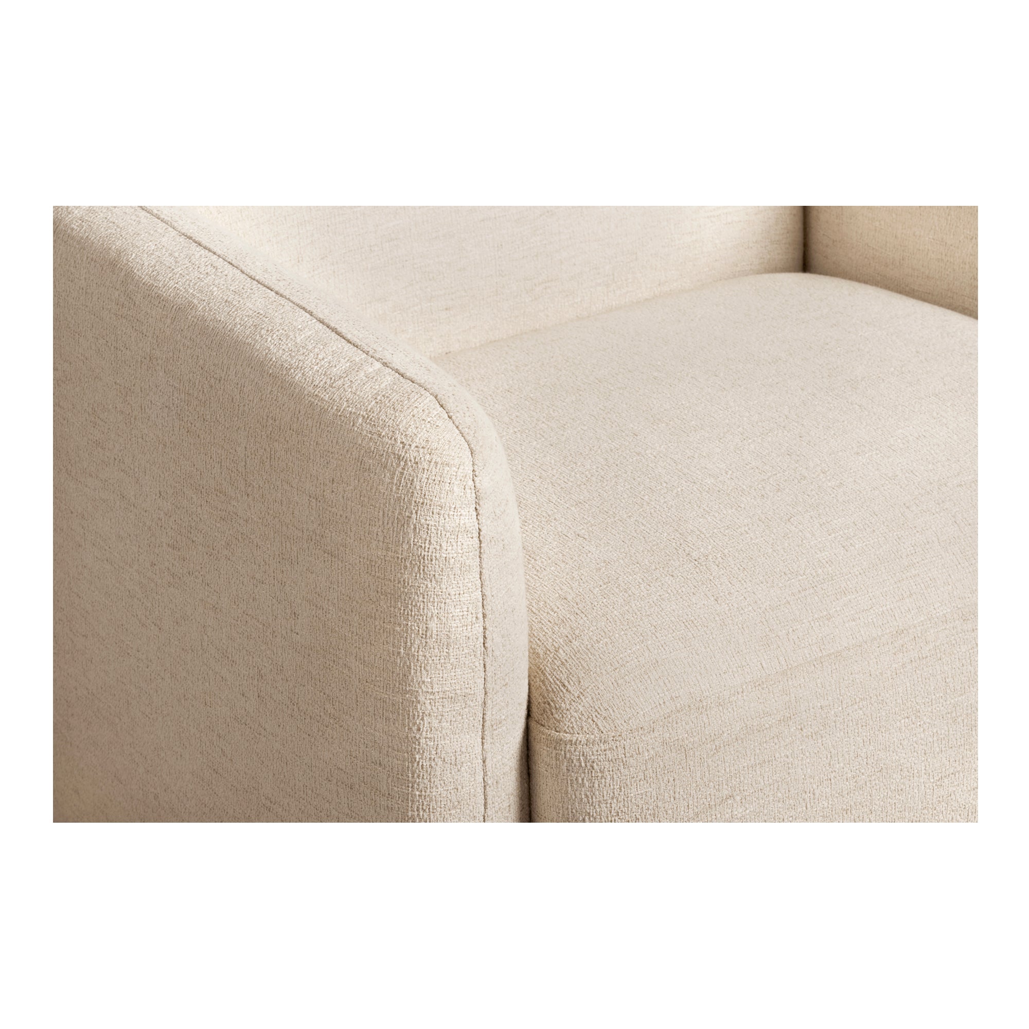 Fallon Accent Chair Flecked Ivory