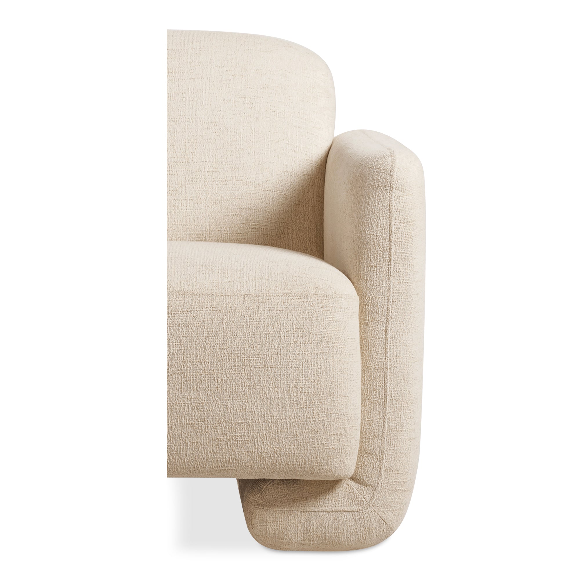 Fallon Accent Chair Flecked Ivory