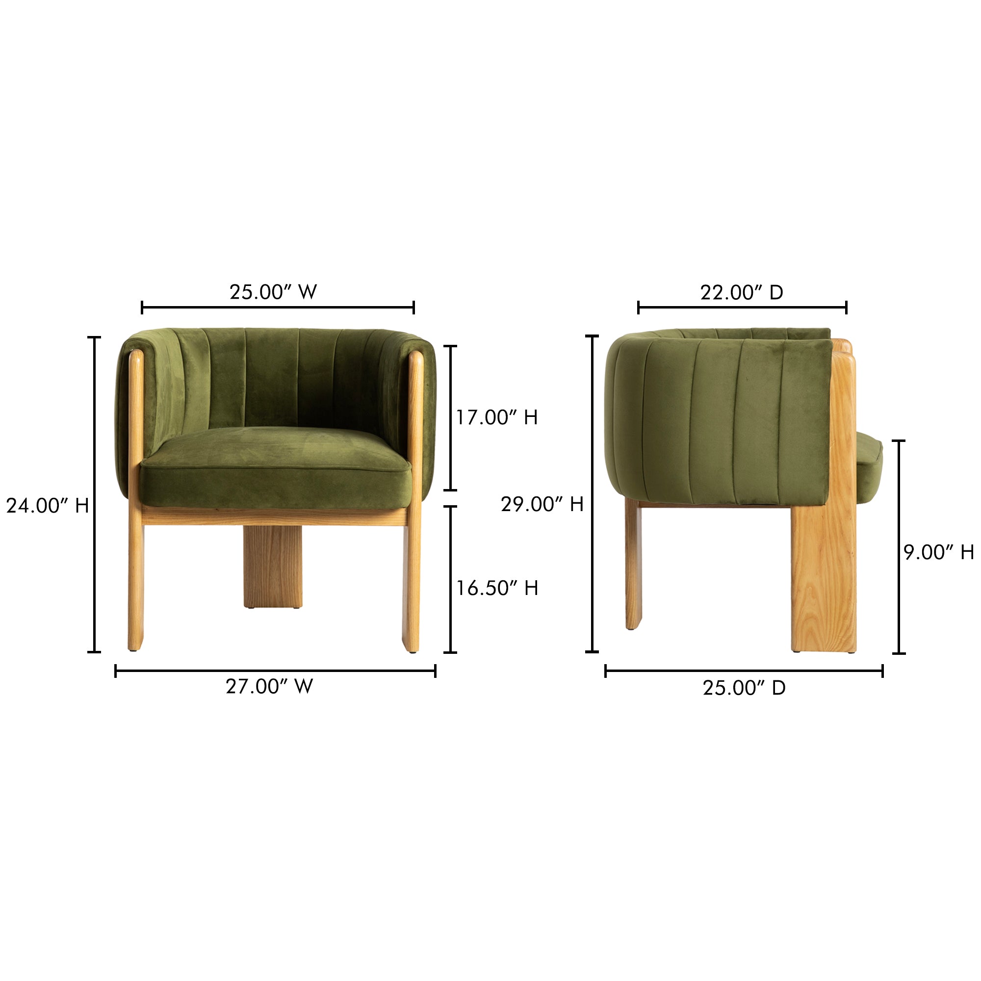 Sofi Accent Chair Truly Olive